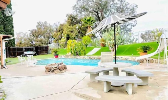 El Cajon House | Stunning Bedroom. Access to pool