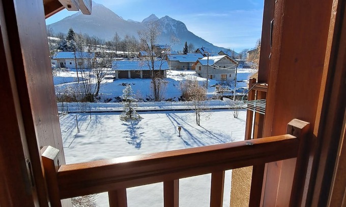 Villar-Saint-Pancrace Ski Chalet | Maison Familiale sud Avec Grand Jardin, Internet Fibre, Proche Station