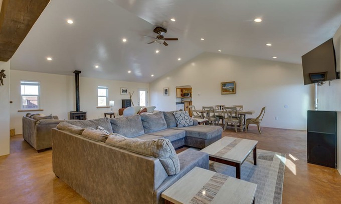 Antonito House | Spacious Antonito Getaway w/ Wood-Burning Stove!