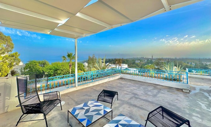 Sidi Bou Said Villa | Ultra Luxurious Villa with Breathtaking Views