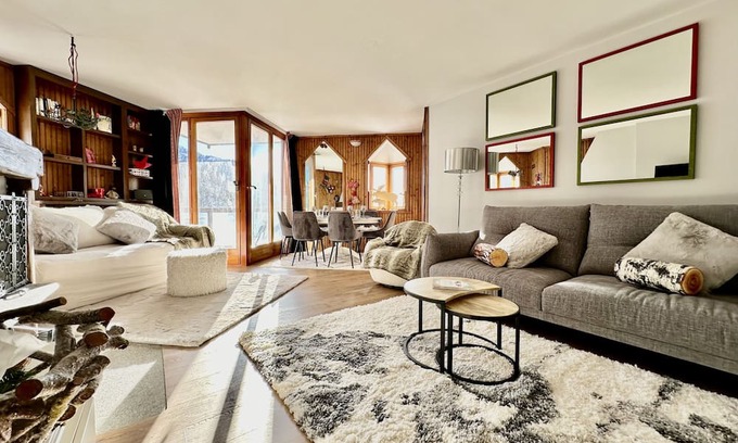 Cervinia Apartment | Luxury 4beds ski-in&out steps from center