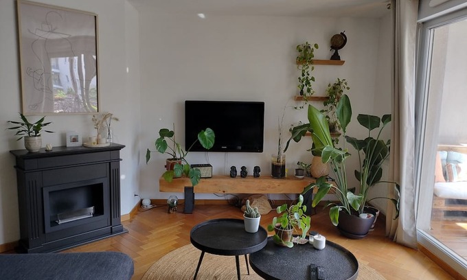 Yves Farge - Le Fleuve Apartment | Le Botanica - Balcon - 2 chambres - proche quai du Rhone