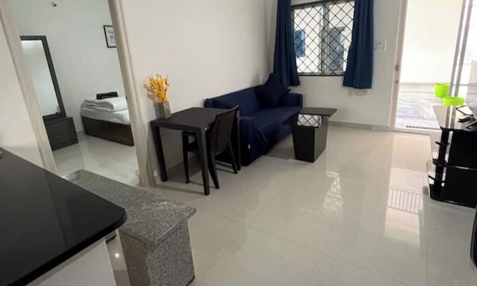 Murugesh Pallya Apartment | AZURE Suites A1 - 1BHK - 460sft - No Sharing - NEW