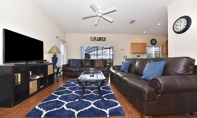 Four Corners House | Cozy 5Bed Mins to Disney-133SP