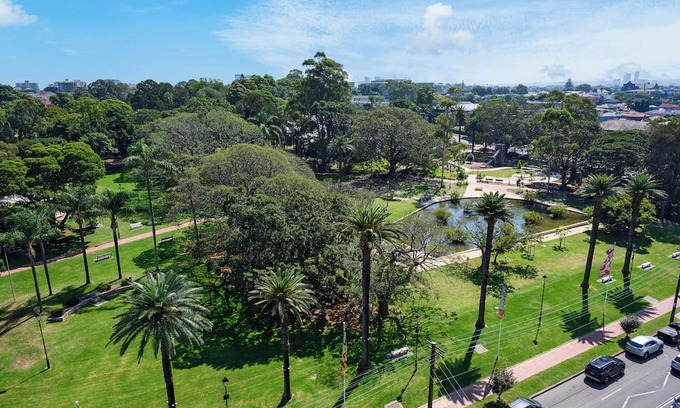 Burwood Apartment | Spacious 3-bedroom apartment with AC, fitness room in amazing Sydney at Burwood