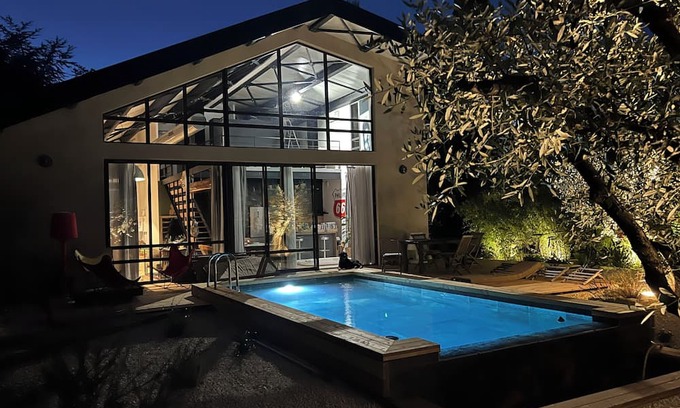 Quartier des Espesses Villa | Villa Caberardi-Piscine-Nimes
