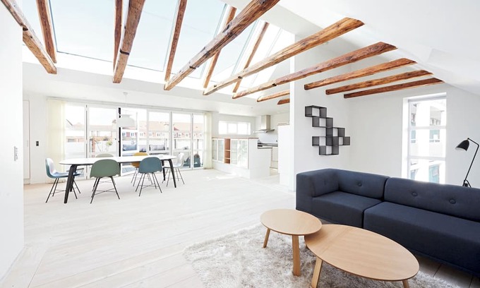 Amager Apartment | 2-bed penthouse w/private terrace