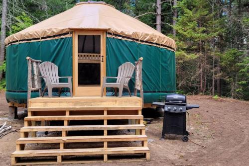 Brownfield Other | Allie Mae Yurt nestled in the woods